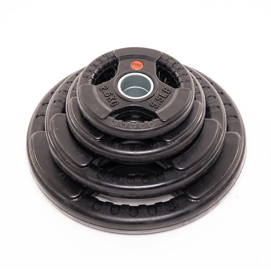 Powercore Olympic Size Rubber Coated Weight Plates 2.5kg - 20kg