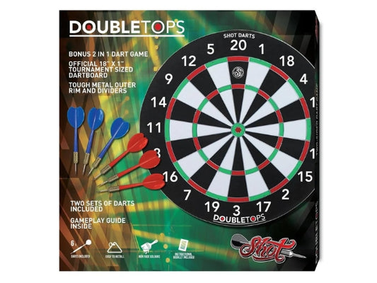 Shot Darts Doubletops Dartboard