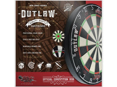 Shot Darts Outlaw Bristle Dartboard