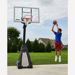 Spalding the Beast Portable Basketball Hoop - 60" Glass