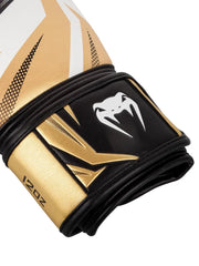 Venum Challenger 3.0 Boxing Glove White/Black/Gold 16 Oz