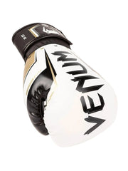Venum Elite Evo Boxing Gloves White/Gold