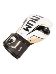 Venum Elite Evo Boxing Gloves White/Gold