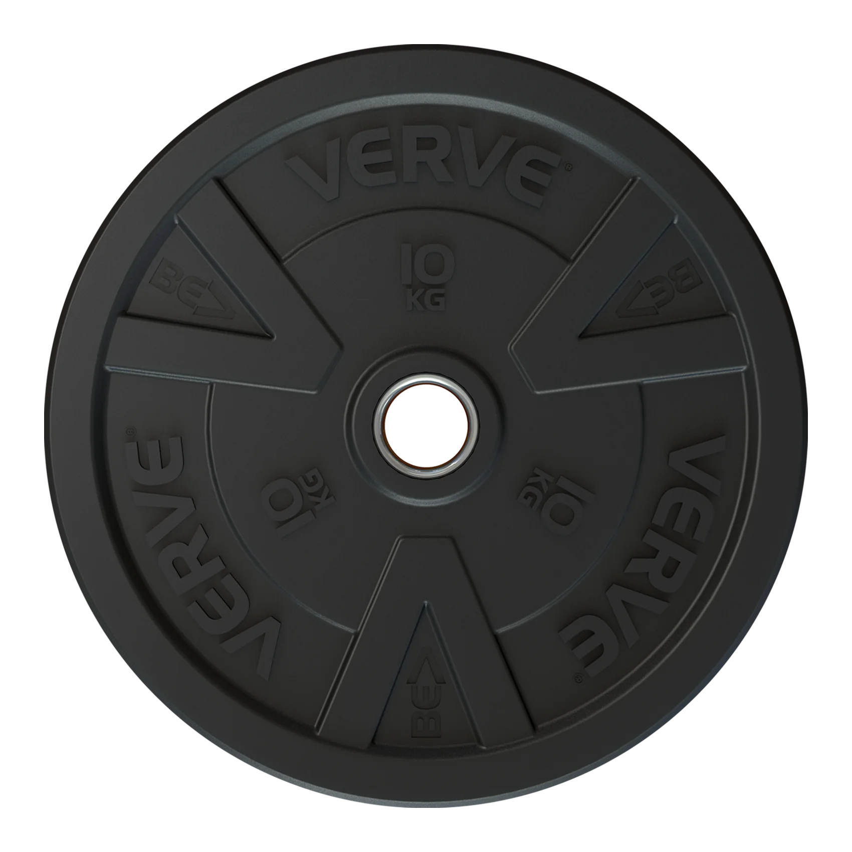 VERVE Olympic Black Bumper Plates 5kg - 25kg