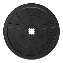 VERVE Olympic Black Bumper Plates 5kg - 25kg