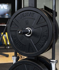 VERVE Olympic Black Bumper Plates 5kg - 25kg