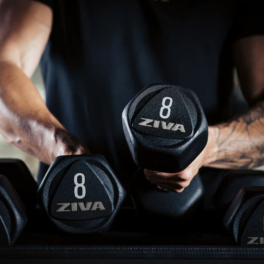 ZIVA Performance Hexagon RPU Dumbbells