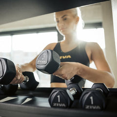 ZIVA Performance Hexagon RPU Dumbbells