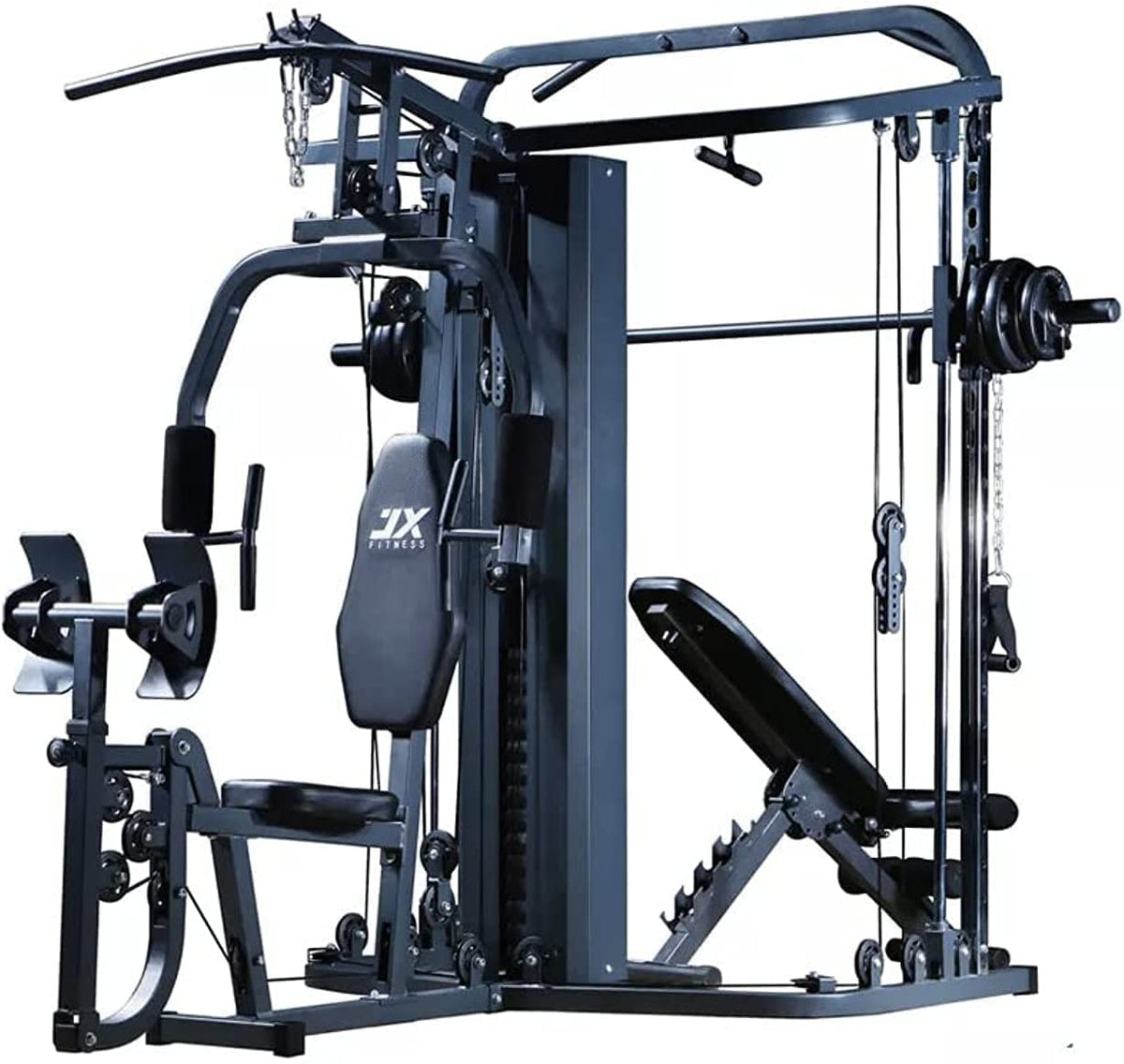 JX Fitness Multi Gym with Smith Machine JX925 138LBS (63KG) Stack Weights without Bench