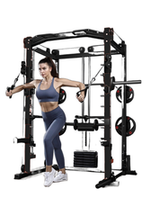 Miracle Fitness Smith Machine with Cable Crossover