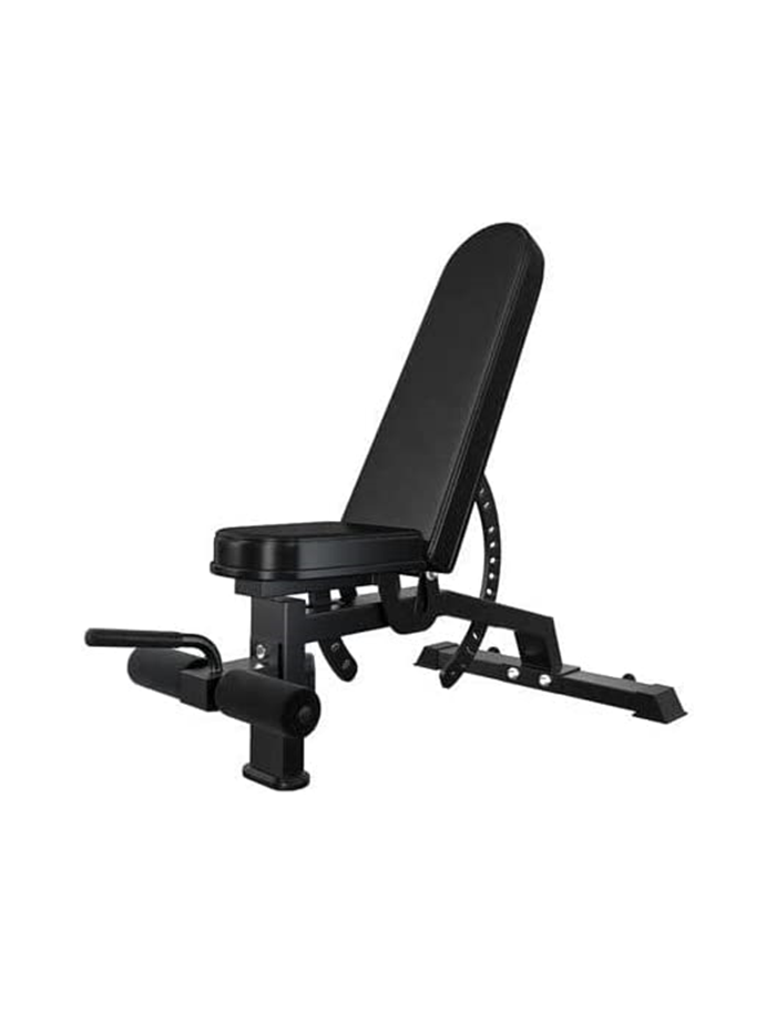 Miracle Fitness Heavy Duty Multi Position Adjustable Bench - Flat / Incline / Decline- 400 LBS Capacity