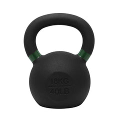 MF Powder Coated Cast Iron Kettlebell 4kg to 20kg