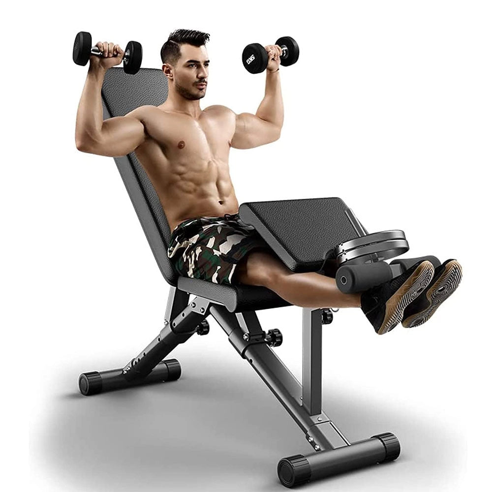Miracle Fitness Multi Angle Adjustable Bench with Leg Extension