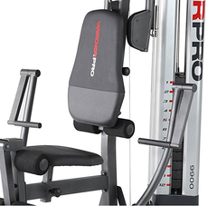 Weider 9900i Single Station Gym box of 4, Gray/Black