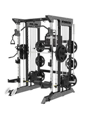 Force USA F50 All In One Plate Loaded Functional Trainer (15kg Barbell Included)