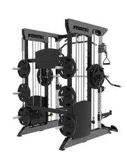 Force USA F100 All In One Functional Trainer Pin Loaded (15kg Barbell Included)