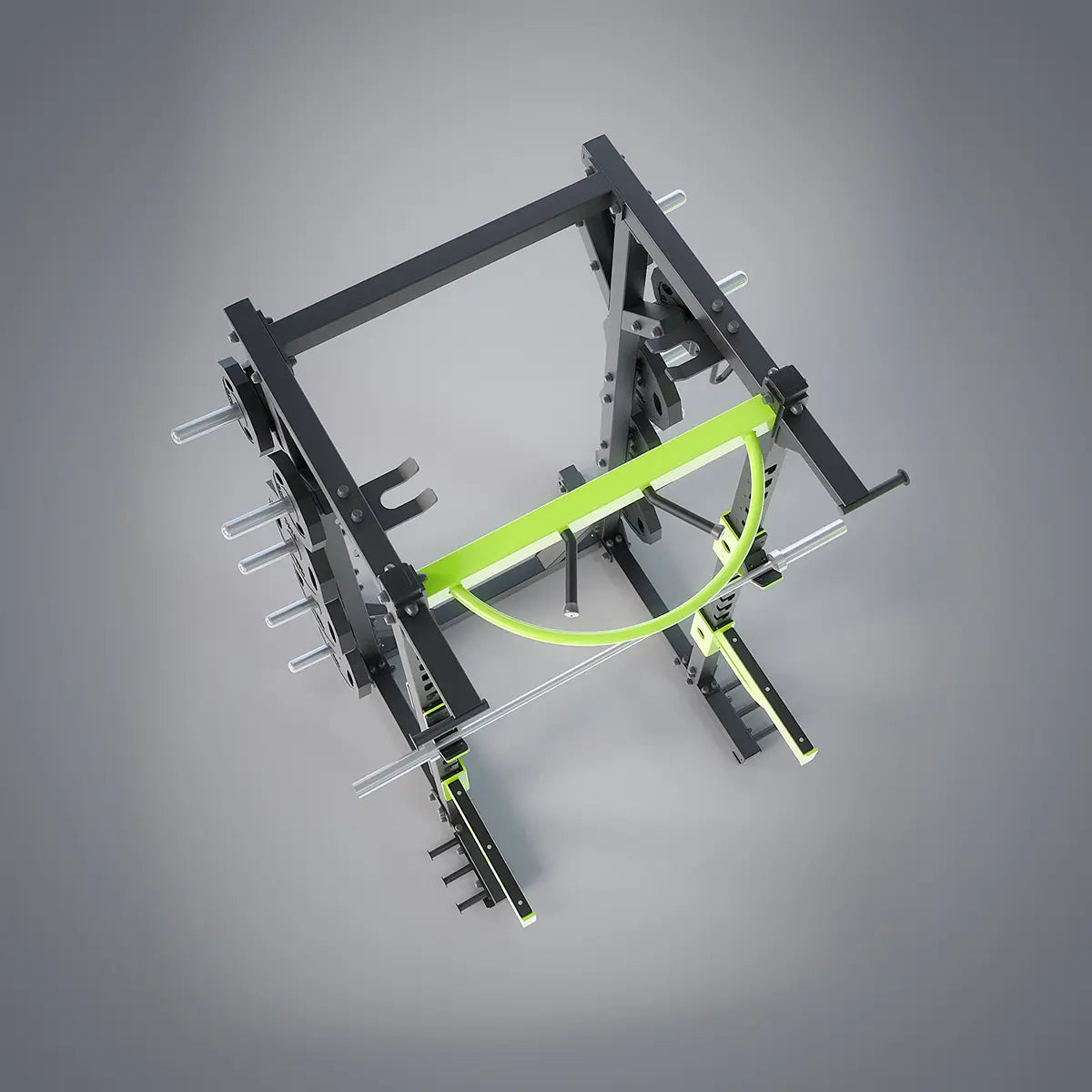 DHZ Fitness Half Rack - E6221
