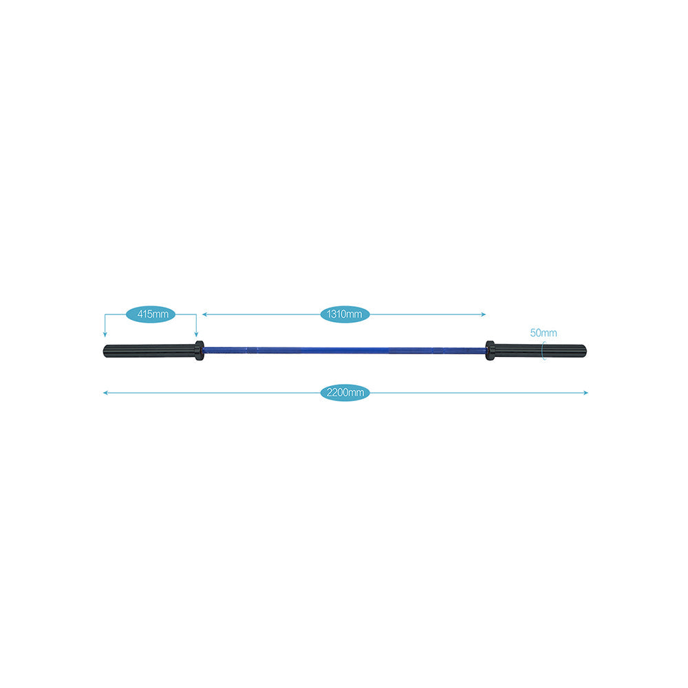 LivePro 7 feet Cerakote Training 28MM Bar LP8085