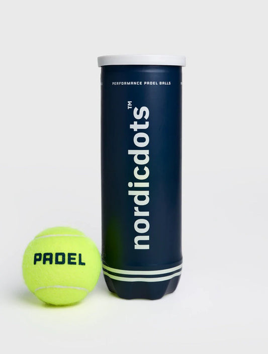 Nordicdots Performance Padel Balls - Pack of 3 kg