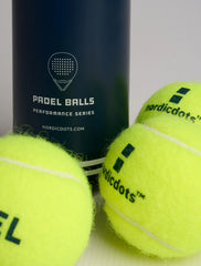 Nordicdots Performance Padel Balls - Pack of 3 kg