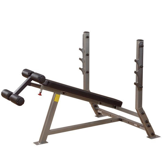 Body Solid Pro Clubline Decline Olympic Bench SDB351G