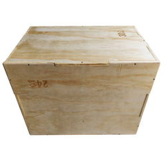 1441 fitness 3 IN 1 Wooden Plyo Box - (24'' x 30'' x 20'' Inches)