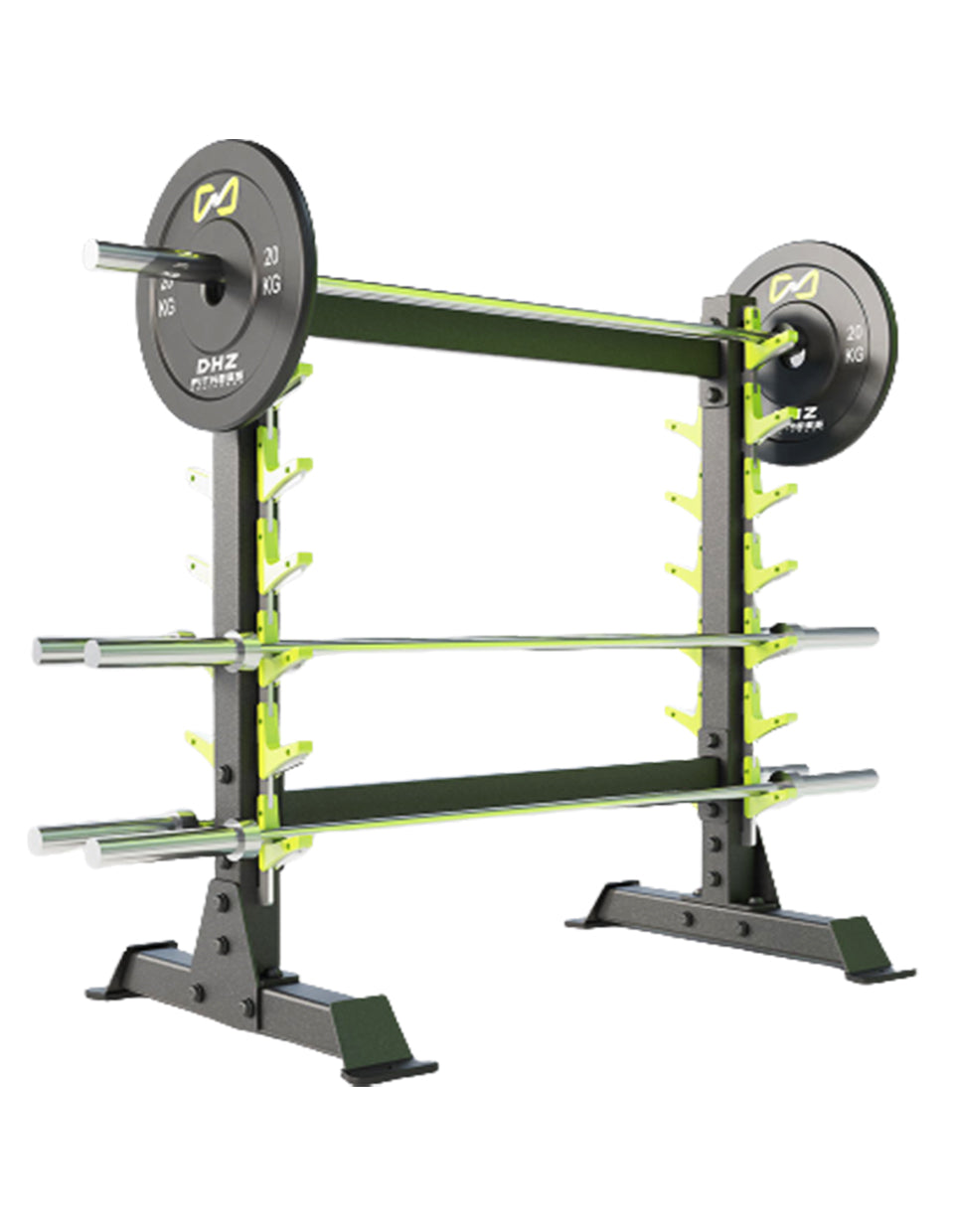 DHZ Fitness Olympic Bar Rack - E6231