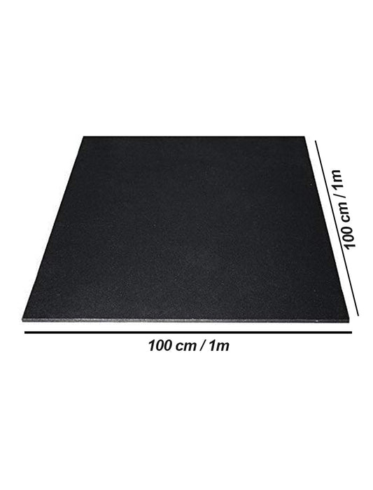 1441 Fitness Heavy Duty Gym Tile 16 mm - 100 x 100 CM | Rubber Flooring